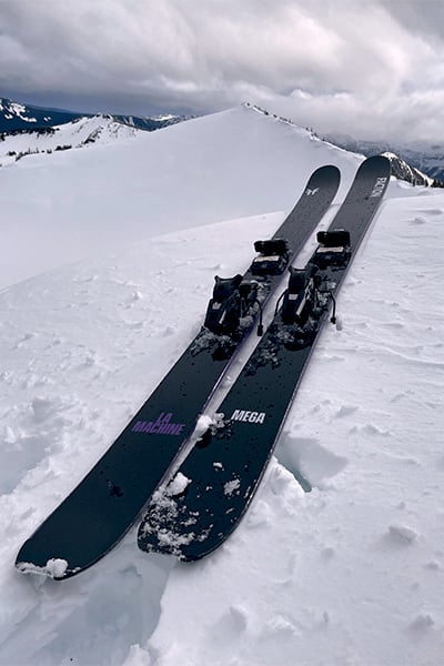 Field Tested - 2023 Faction La Machine Mega Skis Review | evo